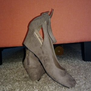 American Rag - Miley Chop out Wedges, Macys
